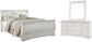 Anarasia  Sleigh Bed With Mirrored Dresser Signature Design by Ashley®