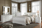 Anarasia  Sleigh Bed With Mirrored Dresser, Chest And Nightstand Signature Design by Ashley®