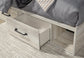 Cambeck  Panel Bed With 4 Storage Drawers With Mirrored Dresser Signature Design by Ashley®