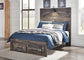Drystan  Panel Headboard Bed With Mirrored Dresser Signature Design by Ashley®