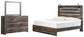 Drystan  Panel Bed With Mirrored Dresser Signature Design by Ashley®