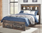 Drystan  Bookcase Bed With 2 Storage Drawers With Mirrored Dresser Signature Design by Ashley®