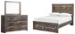 Drystan  Bookcase Bed With 2 Storage Drawers With Mirrored Dresser Signature Design by Ashley®