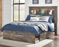 Drystan  Bookcase Bed With 4 Storage Drawers With Mirrored Dresser Signature Design by Ashley®