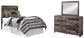 Derekson  Panel Headboard Bed With Mirrored Dresser Benchcraft®