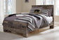 Derekson  Panel Bed With Mirrored Dresser Benchcraft®