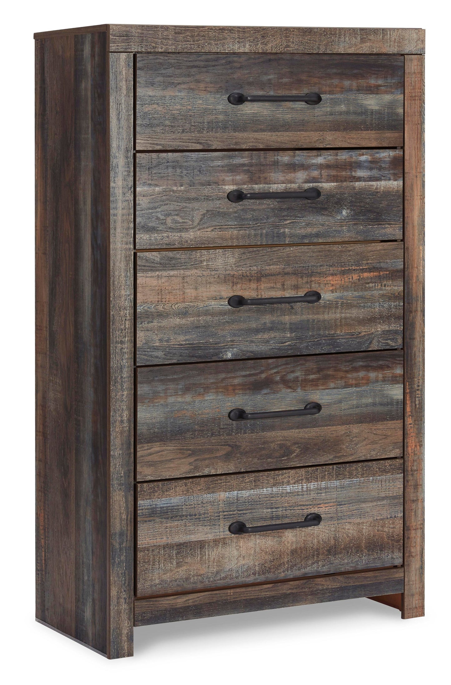 Drystan  Panel Bookcase Bed With Mirrored Dresser, Chest And Nightstand Signature Design by Ashley®