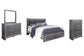 Lodanna  Panel Bed With 2 Storage Drawers, Dresser, Mirror, Chest And Nightstand Signature Design by Ashley®