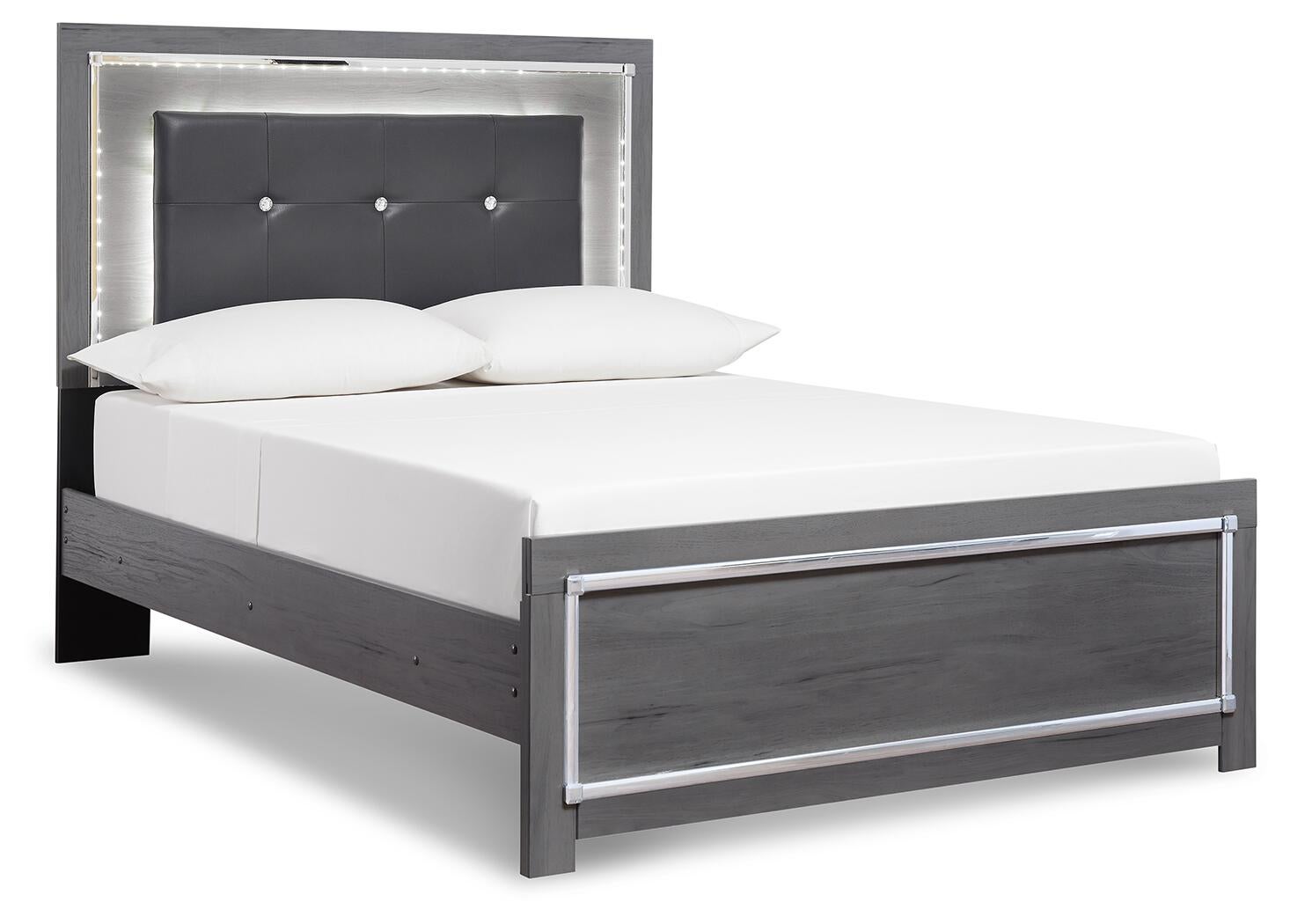 Lodanna  Panel Bed With Mirrored Dresser, Chest And Nightstand Signature Design by Ashley®
