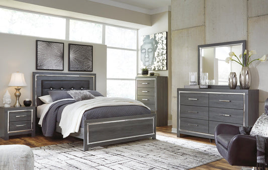 Lodanna  Panel Bed With Mirrored Dresser, Chest And Nightstand Signature Design by Ashley®