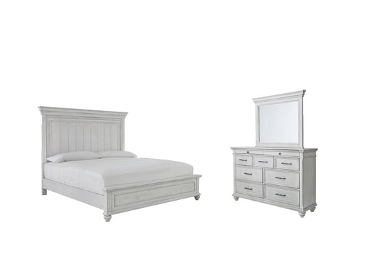 Kanwyn  Panel Bed, Dresser And Mirror Benchcraft®