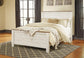 Willowton  Panel Bed With Mirrored Dresser Signature Design by Ashley®