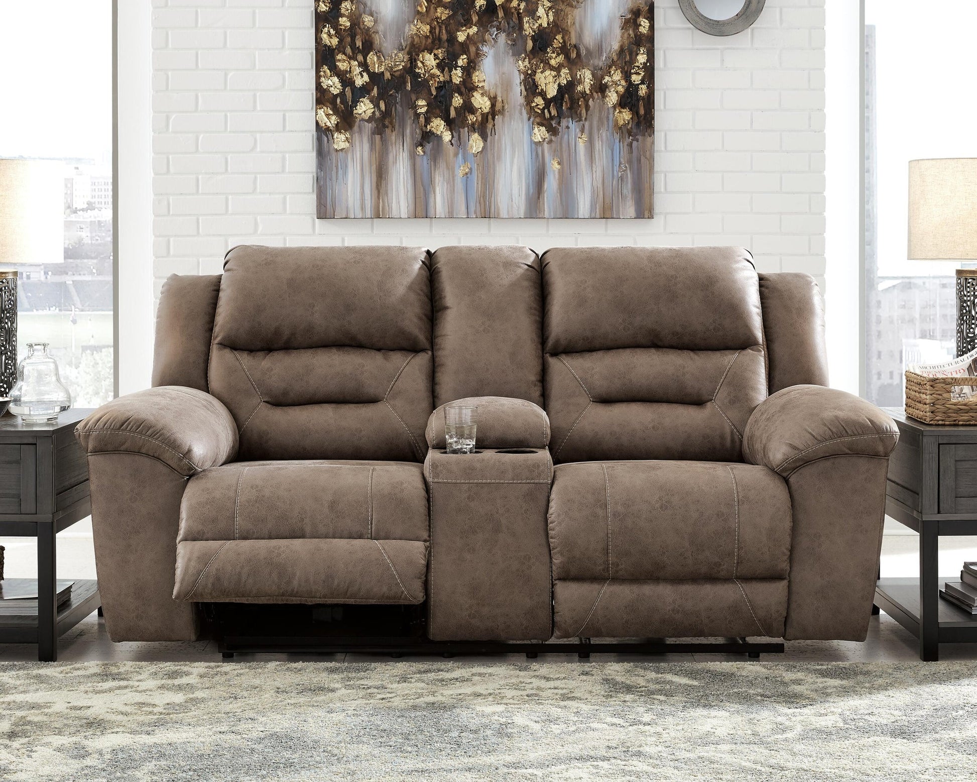 Stoneland Sofa, Loveseat and Recliner Signature Design by Ashley®