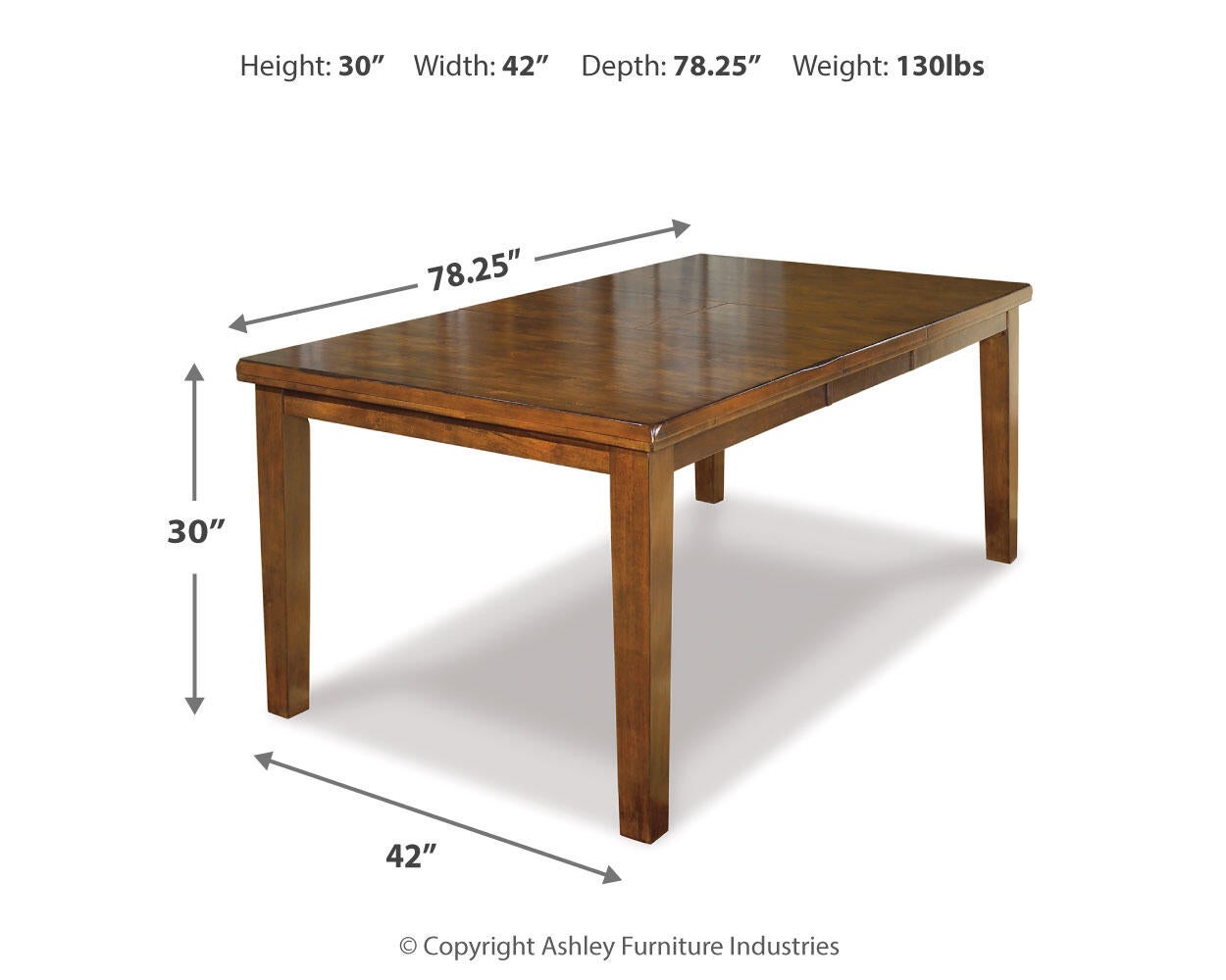 Ralene Dining Table and 8 Chairs Signature Design by Ashley®