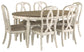 Realyn Dining Table and 6 Chairs Signature Design by Ashley®