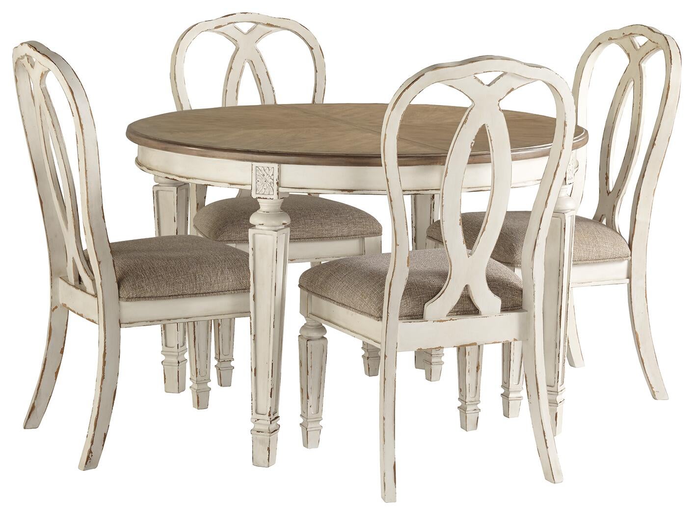 Realyn Dining Table and 4 Chairs Signature Design by Ashley®