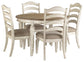 Realyn Dining Table and 4 Chairs Signature Design by Ashley®