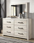 Cambeck  Panel Bed With 2 Storage Drawers With Mirrored Dresser, Chest And Nightstand Signature Design by Ashley®
