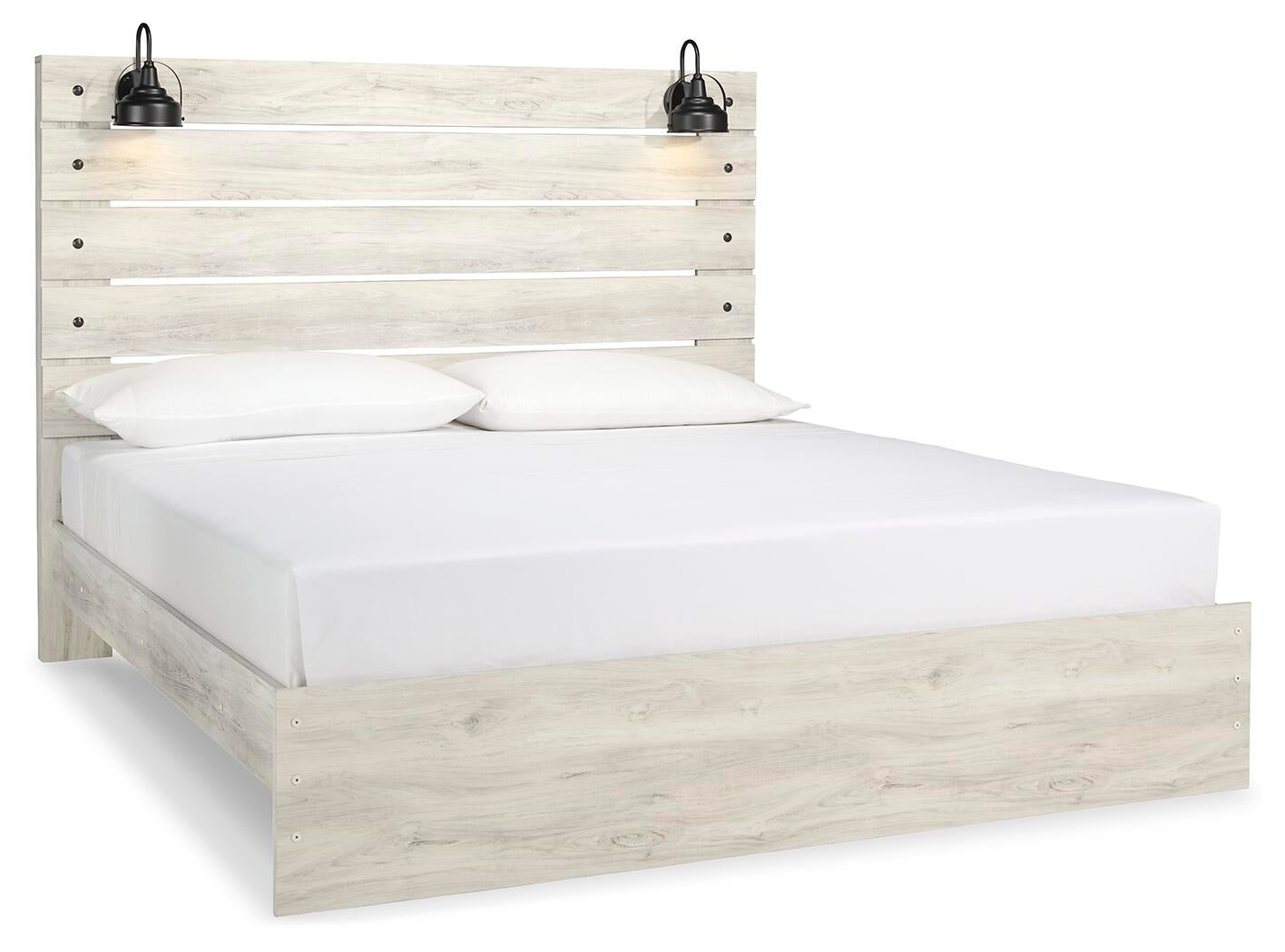 Cambeck  Panel Bed With Mirrored Dresser Signature Design by Ashley®