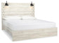 Cambeck  Panel Bed With Mirrored Dresser Signature Design by Ashley®