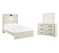 Cambeck  Panel Bed With Mirrored Dresser Signature Design by Ashley®
