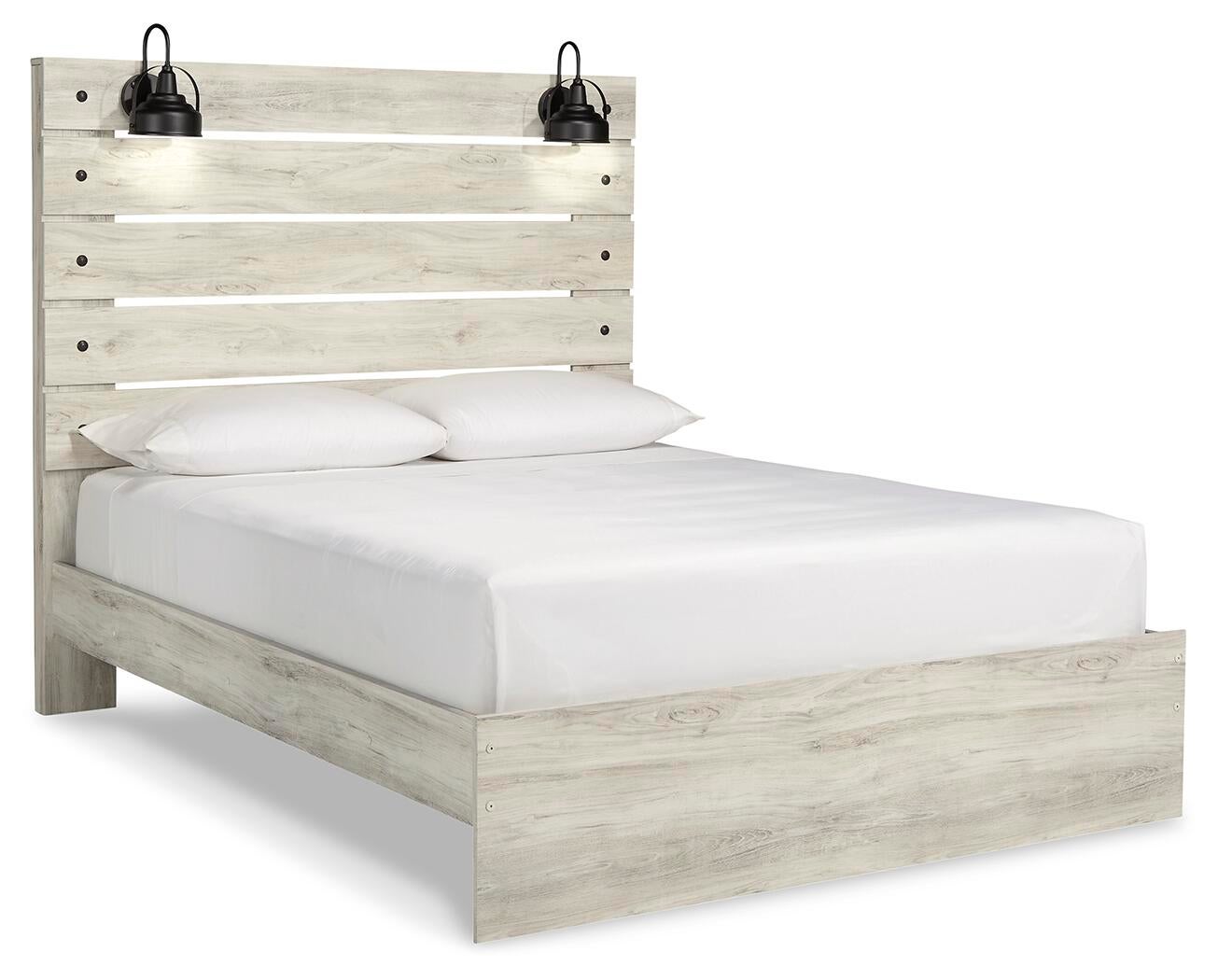 Cambeck  Panel Bed With Mirrored Dresser Signature Design by Ashley®
