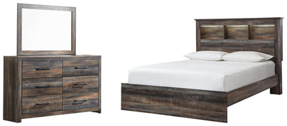 Drystan  Bookcase Bed With Mirrored Dresser Signature Design by Ashley®