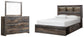 Drystan  Bookcase Bed With 2 Storage Drawers With Mirrored Dresser Signature Design by Ashley®