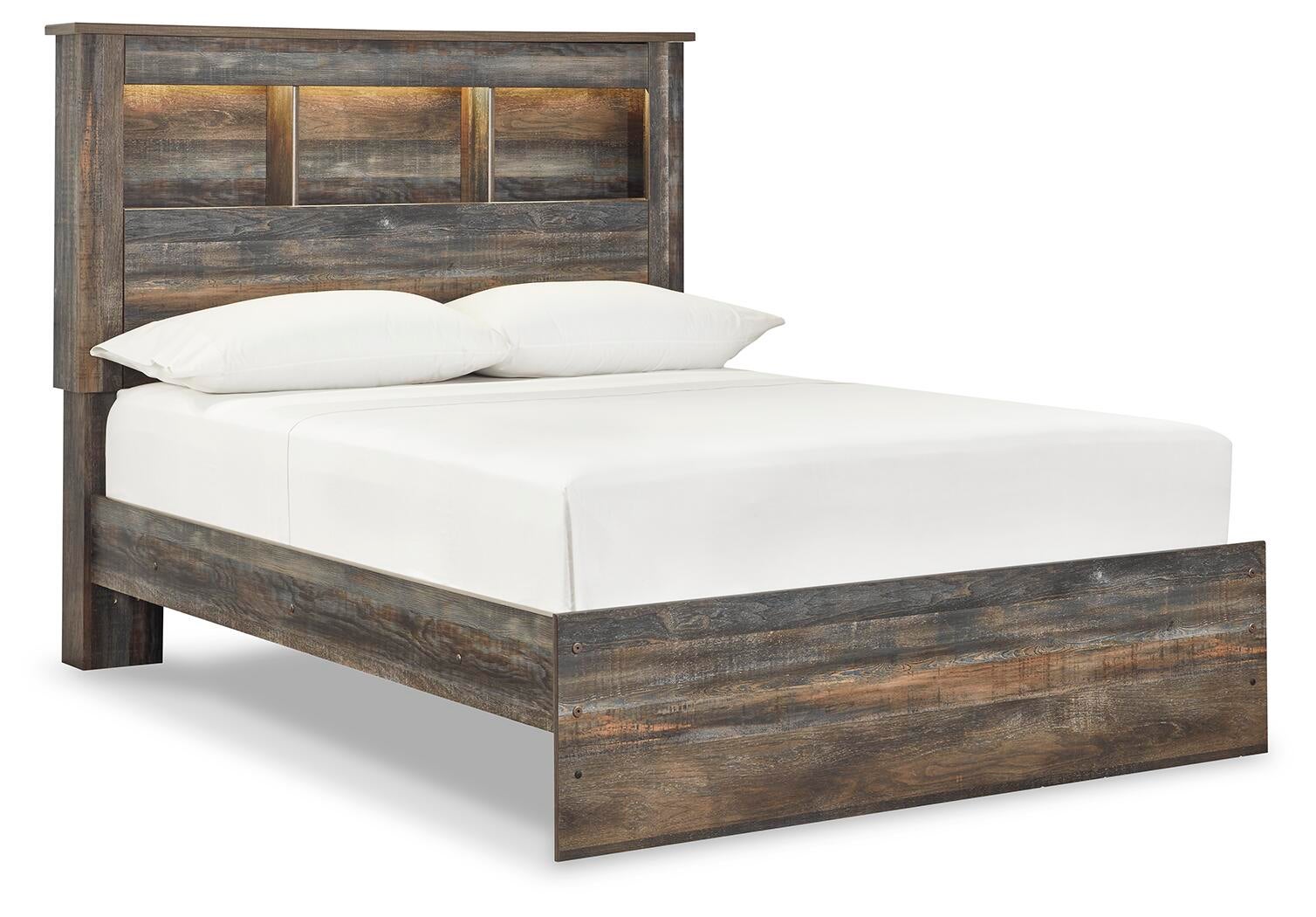 Drystan  Bookcase Bed With Mirrored Dresser Signature Design by Ashley®