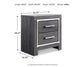 Lodanna  Panel Bed With 2 Storage Drawers With Mirrored Dresser, Chest And Nightstand Signature Design by Ashley®