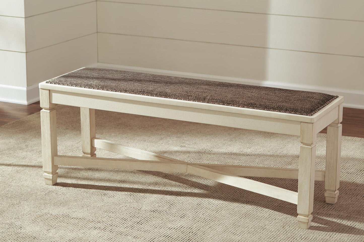 Bolanburg Dining Table and 2 Chairs and 2 Benches Signature Design by Ashley®
