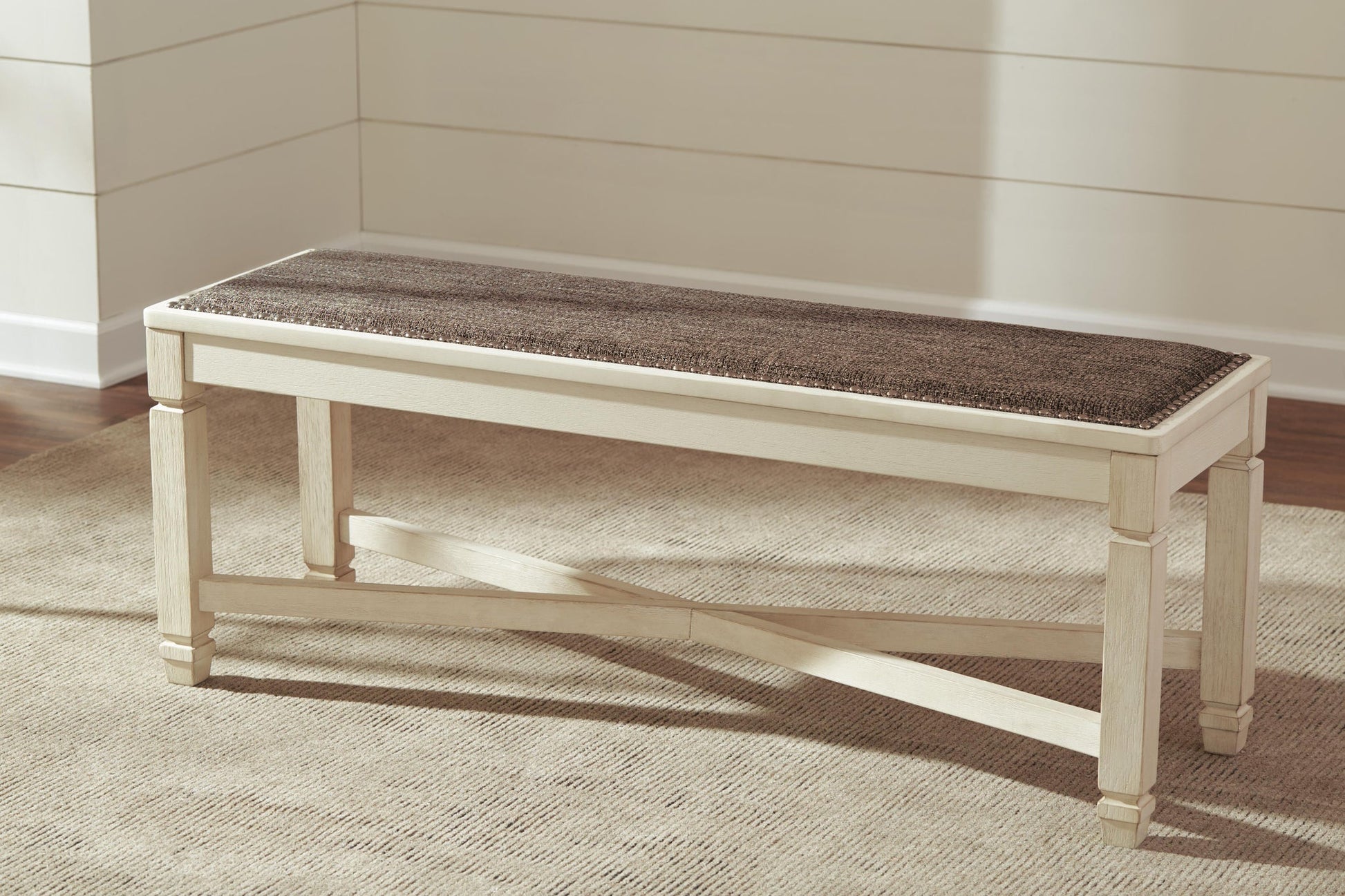 Bolanburg Dining Table and 2 Chairs and 2 Benches Signature Design by Ashley®
