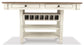 Bolanburg Counter Height Dining Table and 6 Barstools Signature Design by Ashley®
