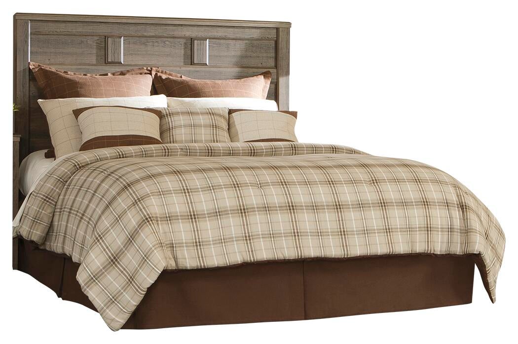 Juararo  Panel Headboard Bed With Mirrored Dresser Signature Design by Ashley®