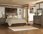 Juararo  Panel Headboard Bed With Mirrored Dresser Signature Design by Ashley®