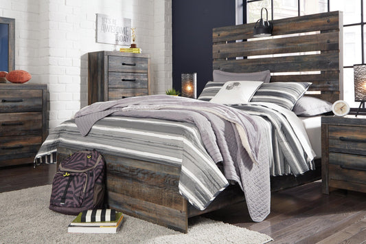 Drystan  Panel Bed, Dresser And Mirror Signature Design by Ashley®