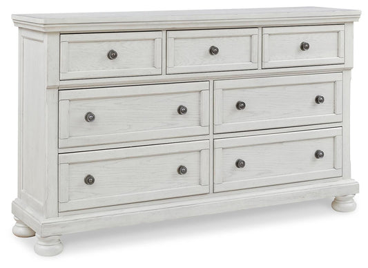 Robbinsdale California  Sleigh Bed With Storage With Mirrored Dresser Signature Design by Ashley®