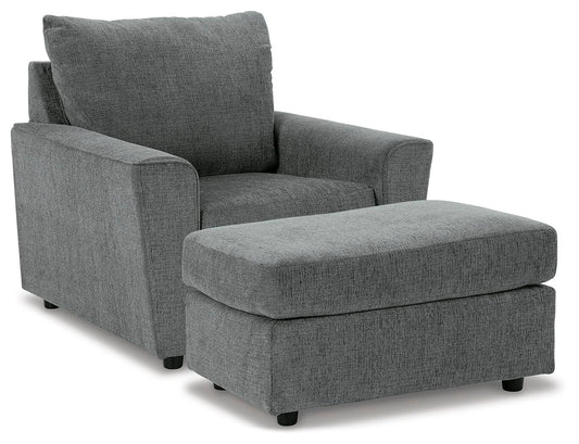 Stairatt Chair and Ottoman Signature Design by Ashley®