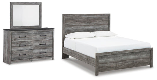 Bronyan  Panel Bed With Mirrored Dresser Signature Design by Ashley®