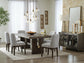 Burkhaus Dining Table and 6 Chairs Signature Design by Ashley®