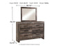 Wynnlow  Panel Bed With Mirrored Dresser Signature Design by Ashley®