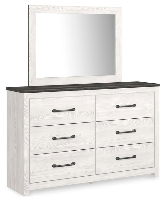 Gerridan  Panel Bed With Mirrored Dresser Signature Design by Ashley®