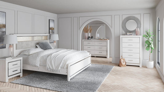 Altyra  Panel Bookcase Bed With Mirrored Dresser Signature Design by Ashley®