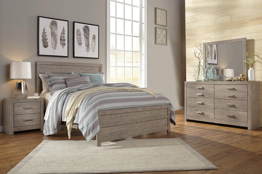 Culverbach  Panel Bed With Mirrored Dresser Signature Design by Ashley®