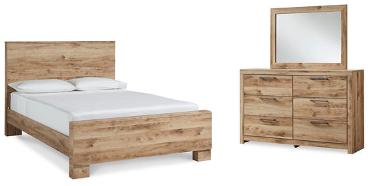 Hyanna  Panel Bed, Dresser And Mirror Signature Design by Ashley®