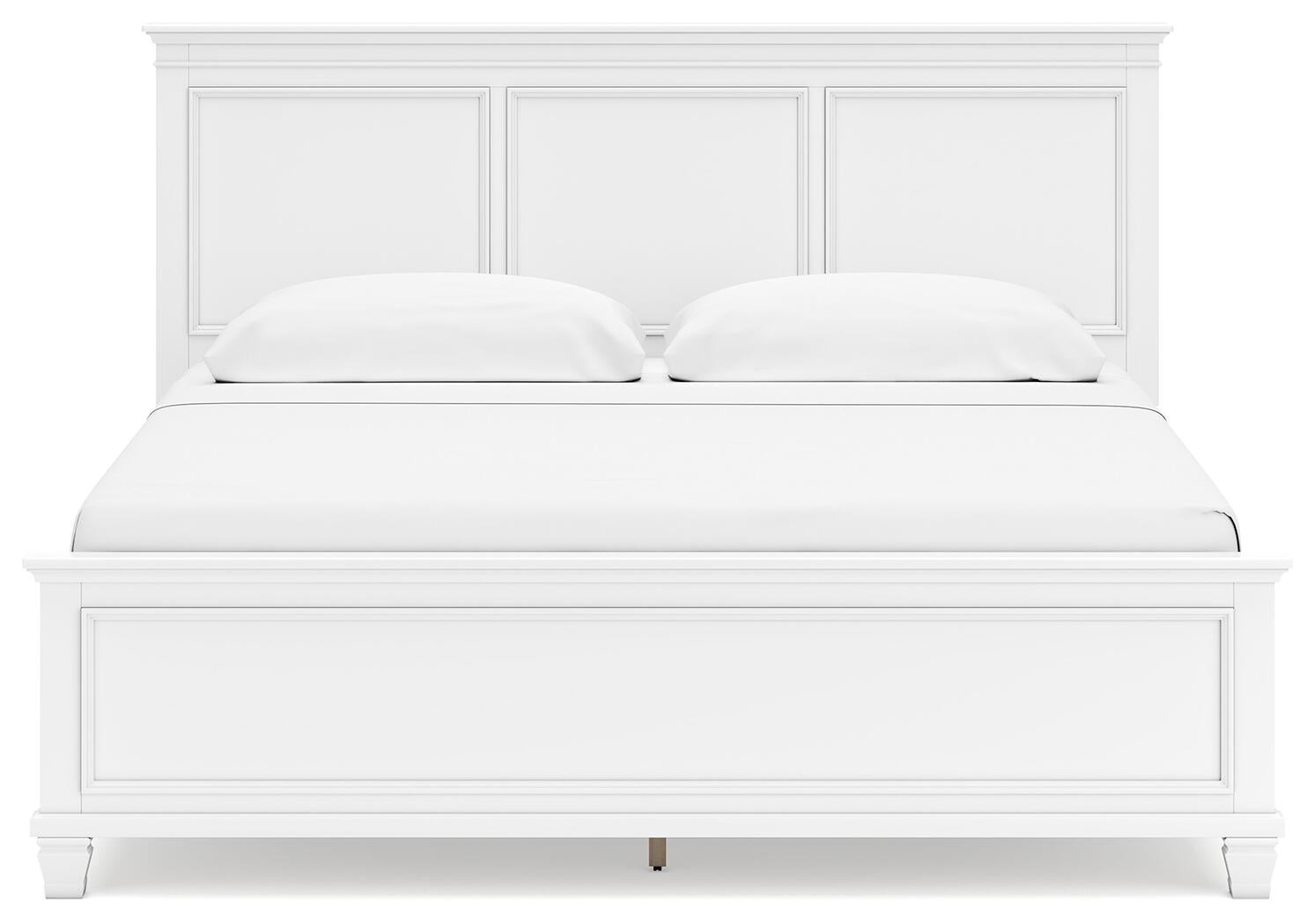Fortman  Panel Bed With Mirrored Dresser Signature Design by Ashley®