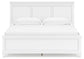 Fortman  Panel Bed With Mirrored Dresser Signature Design by Ashley®