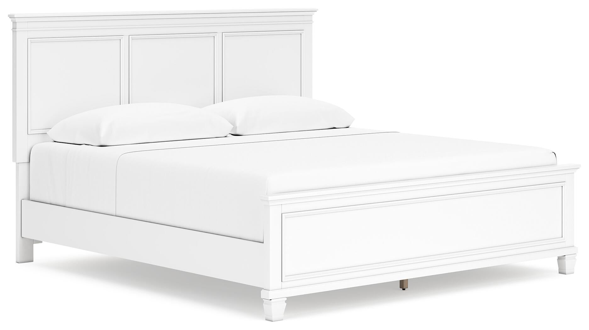 Fortman  Panel Bed With Mirrored Dresser Signature Design by Ashley®
