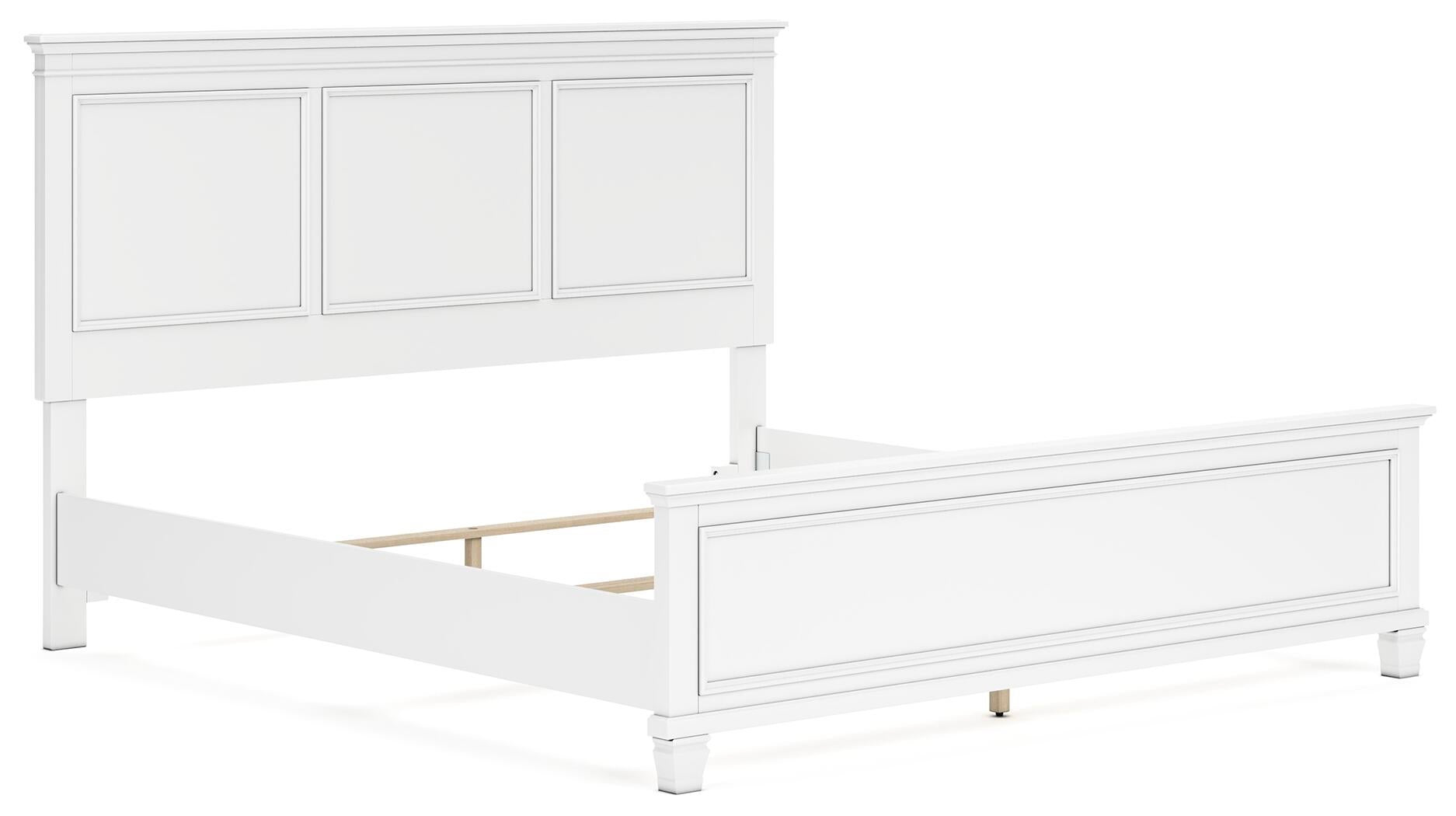 Fortman  Panel Bed With Mirrored Dresser Signature Design by Ashley®