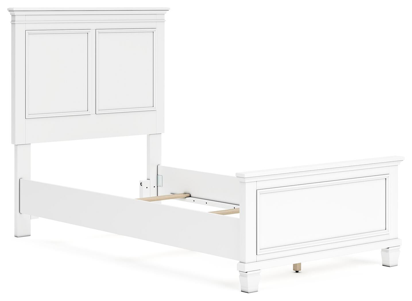 Fortman  Panel Bed With Mirrored Dresser Signature Design by Ashley®